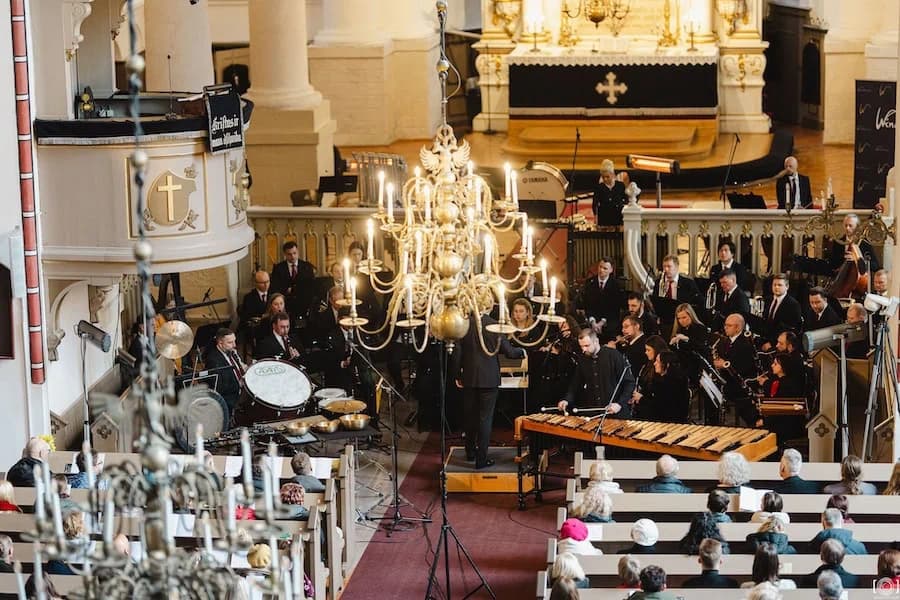 Orchestra Riga. Bach. Schubert. Schumann. Concert series Summer Classics
